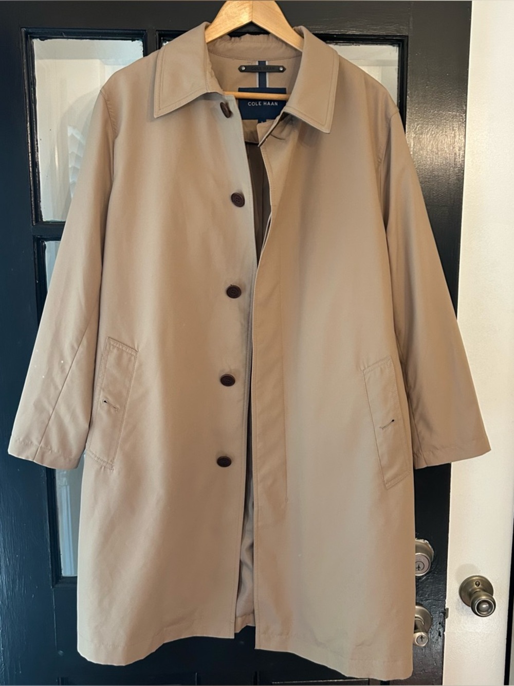 Cole Haan men’s trenchcoat size M